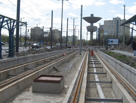 Szeged, 2-es és 4-es villamos pálya rekonstrukció